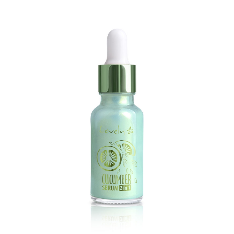 Lovely Cucumber Serum 2 in 1 podkład serum rozświetlający 20 ml