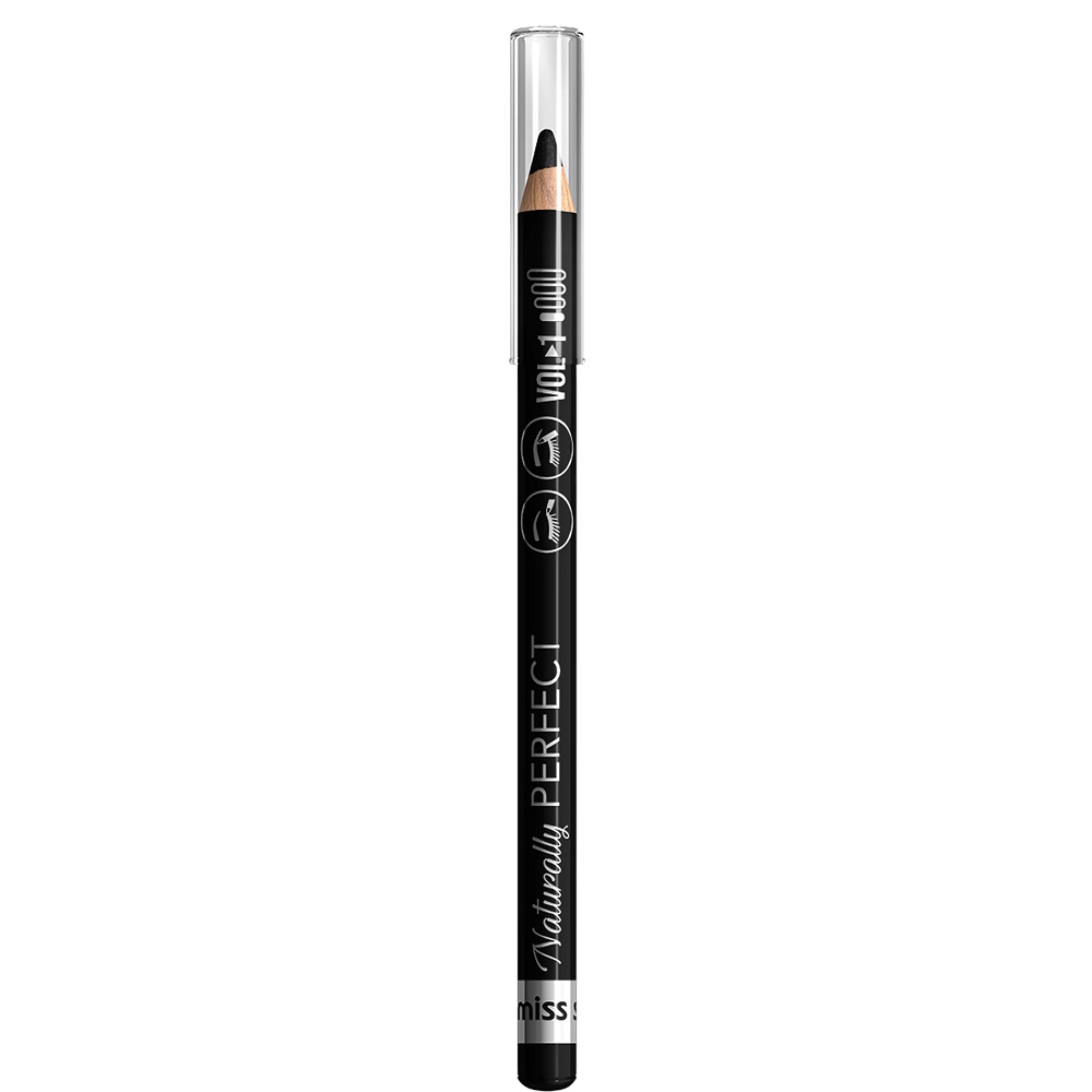 Naturally Perfect kredka do oczu i brwi 005 Deep Black 0.78g