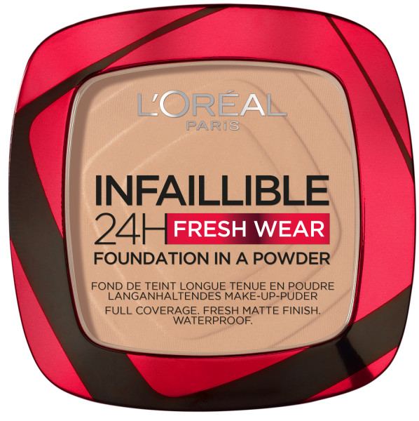 L’Oréal Paris Infaillible Fresh Wear 24h podkład w pudrze odcień 120 Warm Doré 9 g