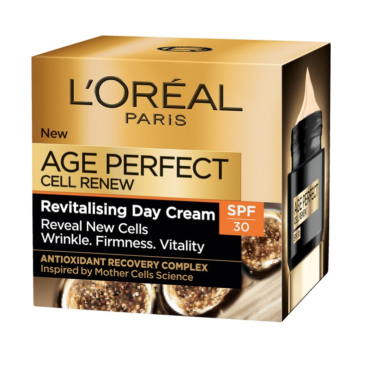 L’Oréal Paris Age Perfect Cell Renew przeciwzmarszczkowy krem na dzień SPF 30 50 ml