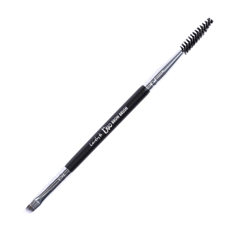 Lovely Duo Brow Brush dwustronny pędzelek do brwi 1 szt.