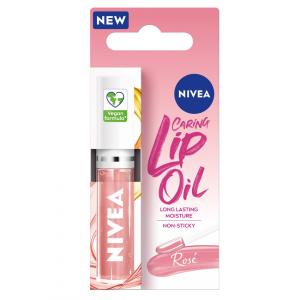 Caring Lip Oil pielęgnujący olejek do ust Rose 5.5ml