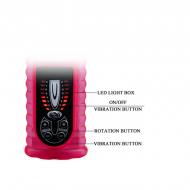 BAILE- Pleasurizer Legend toyz, 8 vibration functions 8 rotation functions