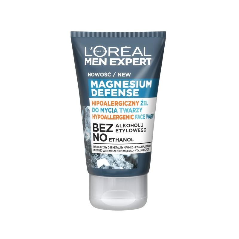 Men Expert Magnesium Defense hipoalergiczny żel do mycia twarzy 100ml