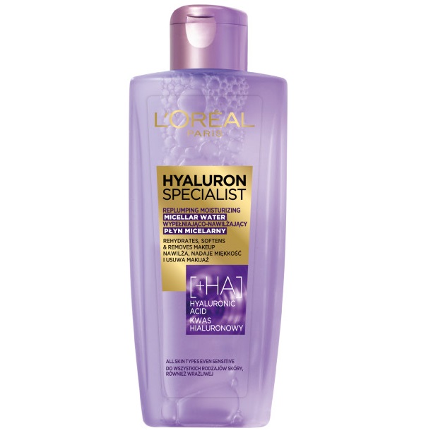 Hyaluron Specialist wypełniająco-nawilżający płyn micelarny 200ml