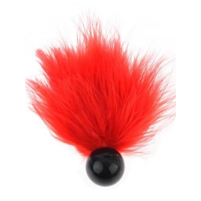 Tickler with Ball Red