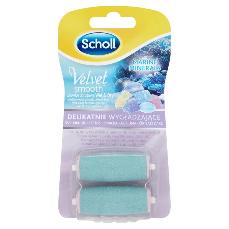 Velvet Smooth delikatnie wygładzające głowice obrotowe z minerałami morskimi 2szt. Velvet Smooth delikatnie wygładzające głowice obrotowe z minerałami morskimi 2szt.