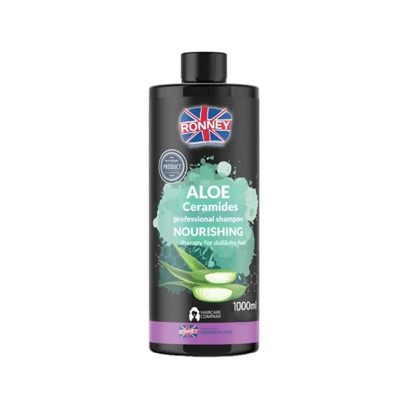 Aloe Ceramides Professional Shampoo Nourishing nawilżający szampon do włosów suchych i matowych 1000ml
