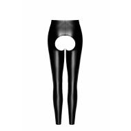 F304 Taboo wetlook leggings with open crotch and bum S