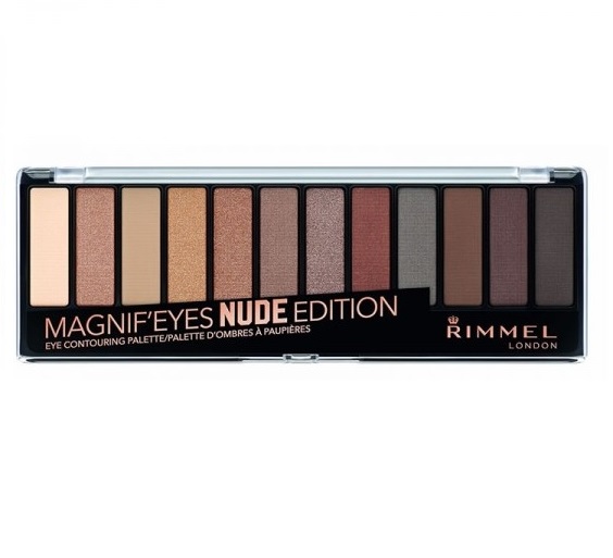 Rimmel Magnif’ Eyes paleta cieni do powiek odcień 001 Nude Edition 14.16 g