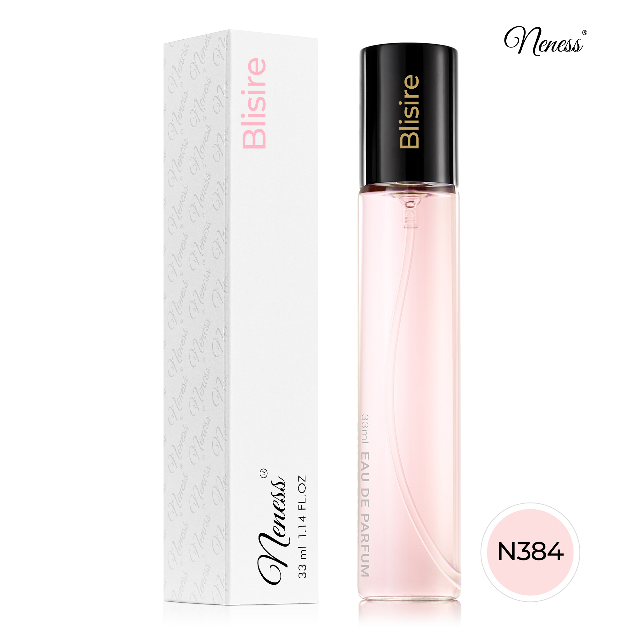 N384. Neness Blisire - 33 ml - Perfumy damskie