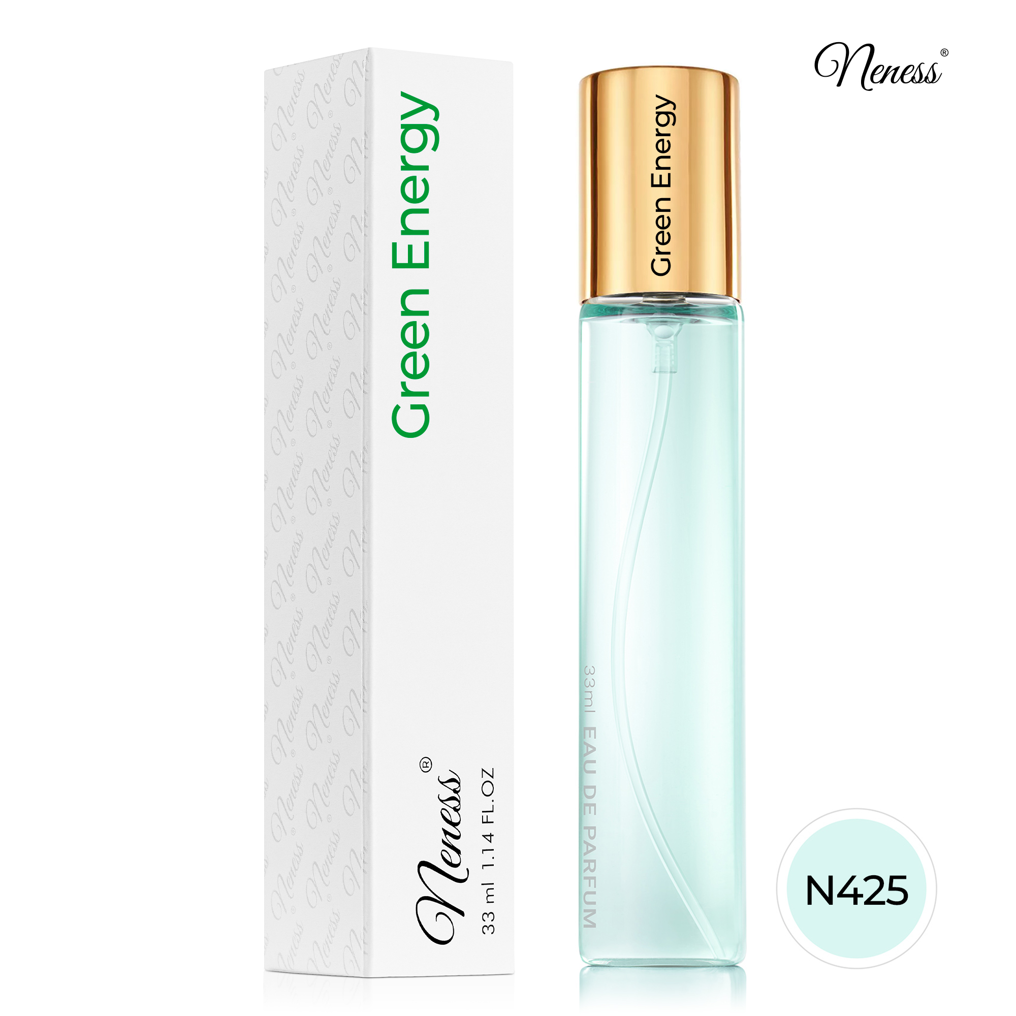 N425. Neness Green Energy - 33 ml - Perfumy unisex