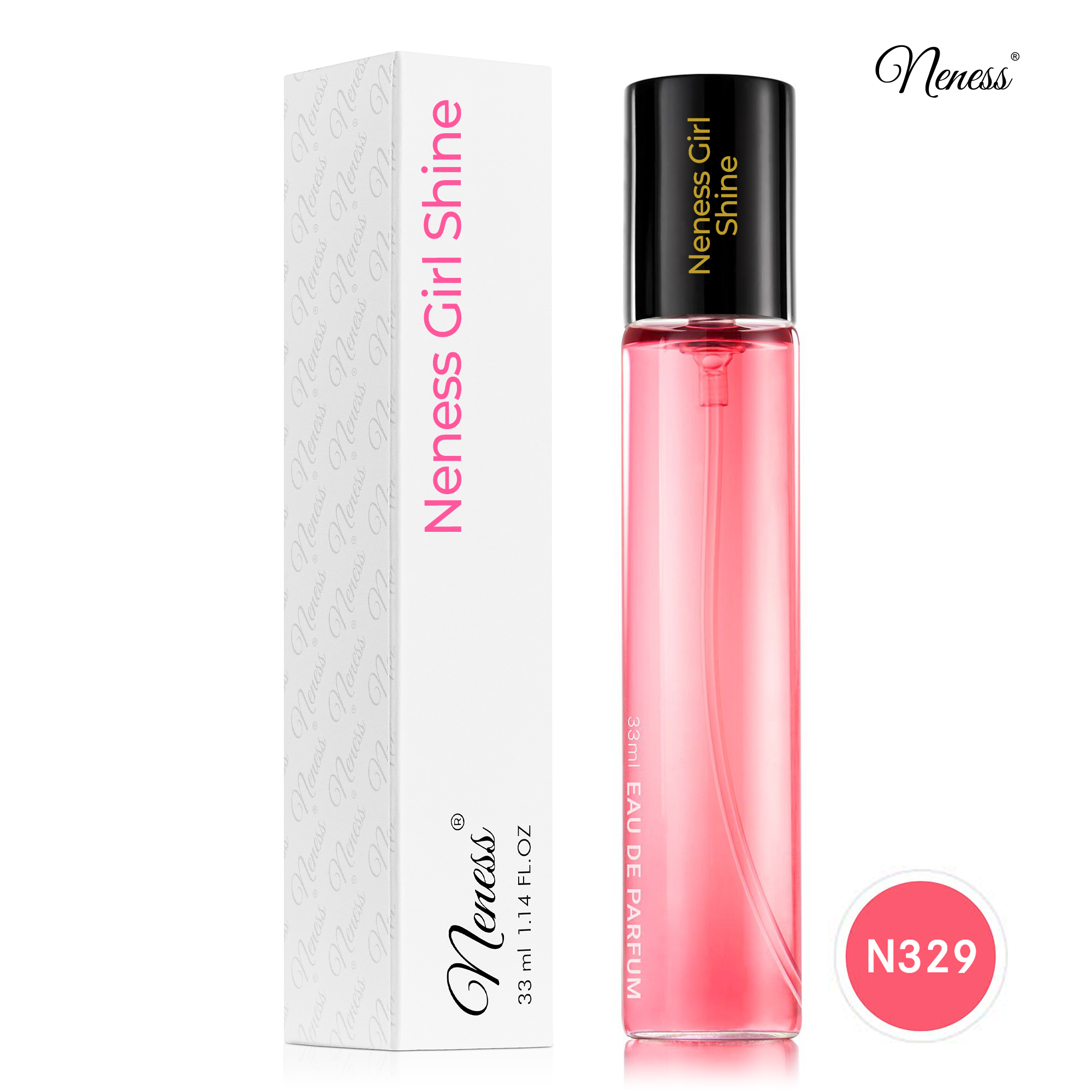 N329. Neness Girl Shine - 33 ml - Perfumy damskie