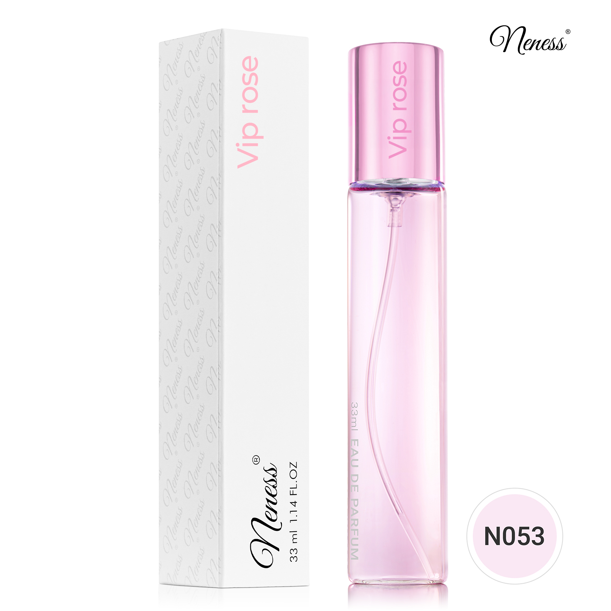 N053. Neness VIP Rose - 33 ml - zapach damski