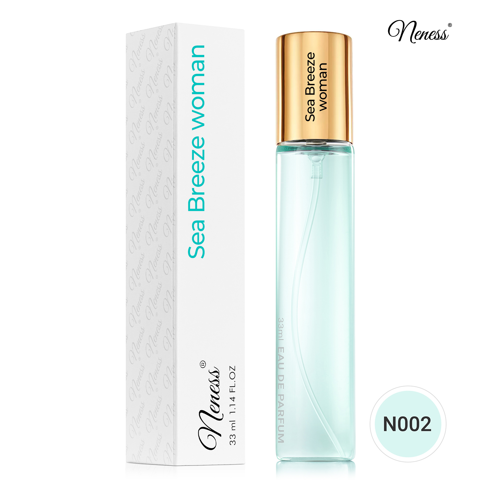 N002. Neness Sea Breeze Woman - 33 ml - zapach damski