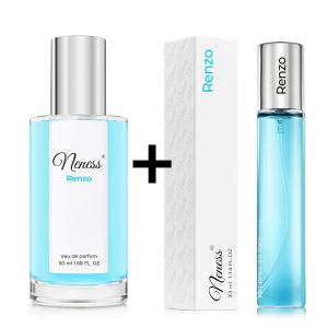 N059. Neness Renzo - Zestaw 1+1: 50 ml + 33 ml - męski
