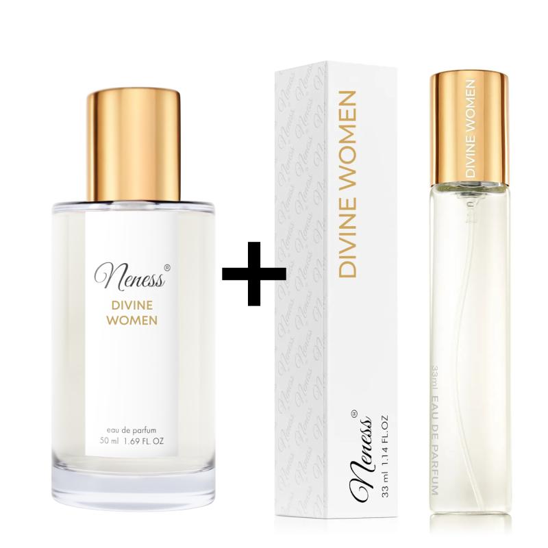 N258. Neness Divine Woman - Zestaw 1+1: 50 ml + 33 ml - zapach damski