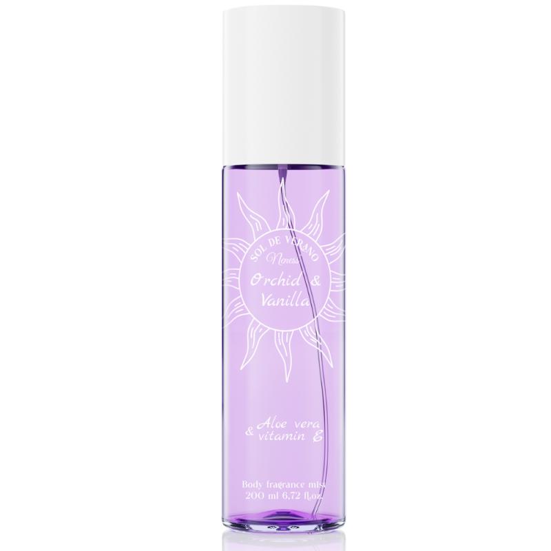 Neness Sol de Verano Orchid & Vanilla - mgiełka zapachowa do ciała i włosów | z Aloesem i witaminą E | dla kobiet 200 ml