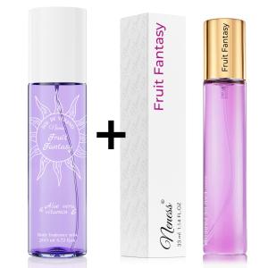 Zestaw 1+1: Fruit Fantasy - mgiełka 200 ml + perfumy 33 ml