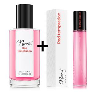 N113. Neness Red Temptation Zestaw - 50 ml + 33 ml - zapach damski