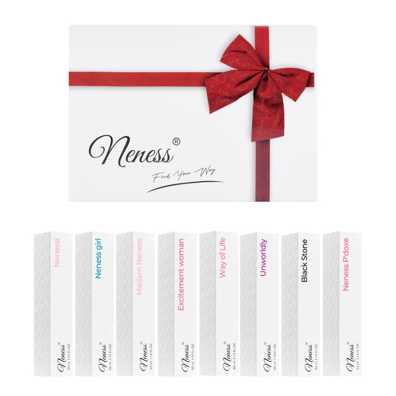 Gotowy Prezent dla Kobiety - Zestaw 8 Sztuk Perfum Damskich