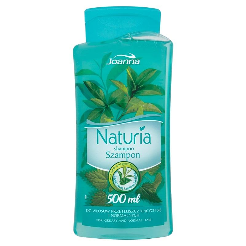 Naturia szampon do włosów normalnych i przetłuszczających się Pokrzywa i Zielona Herbata 500ml