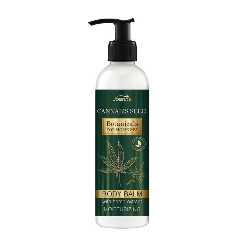Botanicals For Home Spa nawilżający balsam do ciała z ekstraktem z konopi 240g Botanicals For Home Spa nawilżający balsam do ciała z ekstraktem z konopi 240g