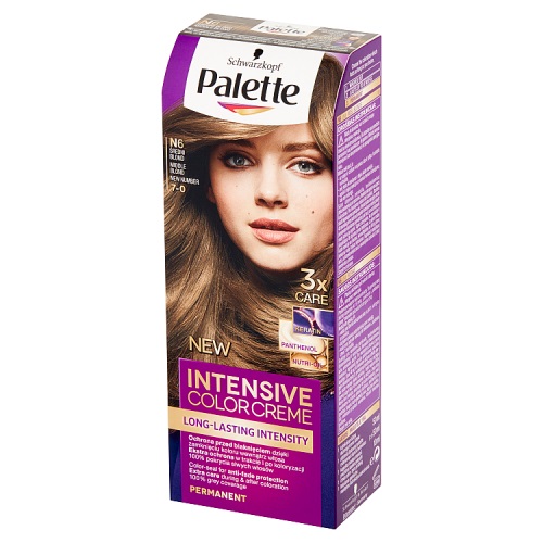 Schwarzkopf Palette Intensive Color Creme trwała farba do włosów odcień 7-0 N6 Medium Blonde 1 szt.