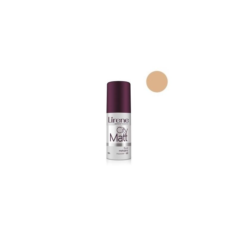 City Matt fluid matująco-wygładzający do twarzy 205 Piaskowy 30ml City Matt fluid matująco-wygładzający do twarzy 205 Piaskowy 30ml