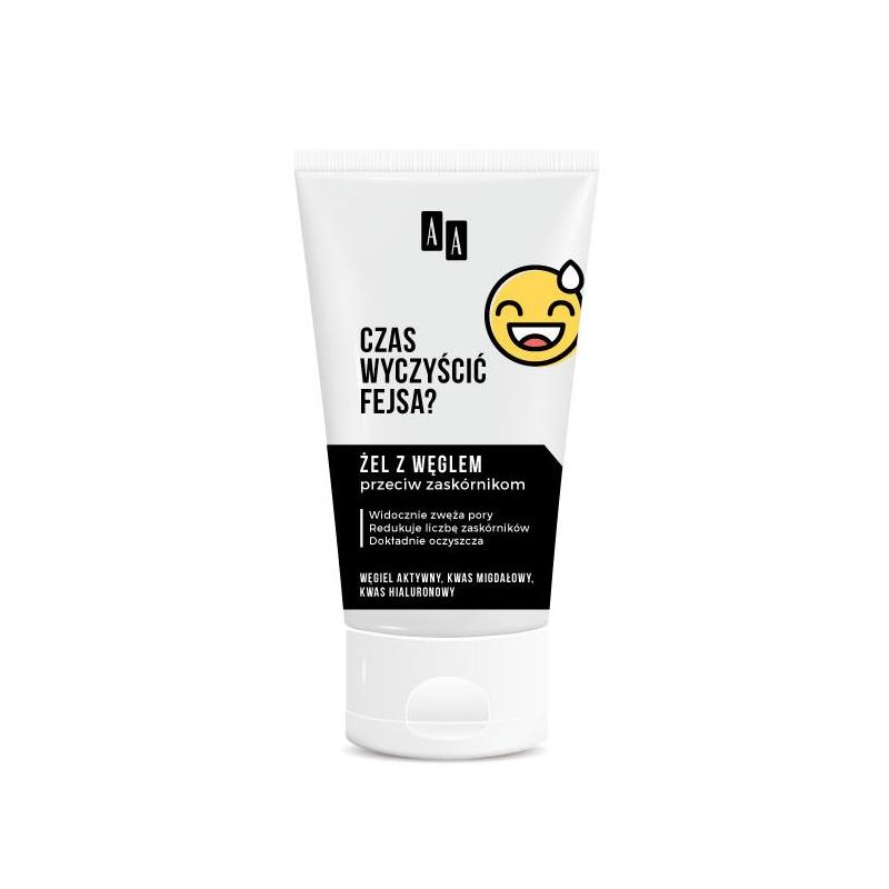 Emoji żel z węglem przeciw zaskórnikom 150ml Emoji żel z węglem przeciw zaskórnikom 150ml