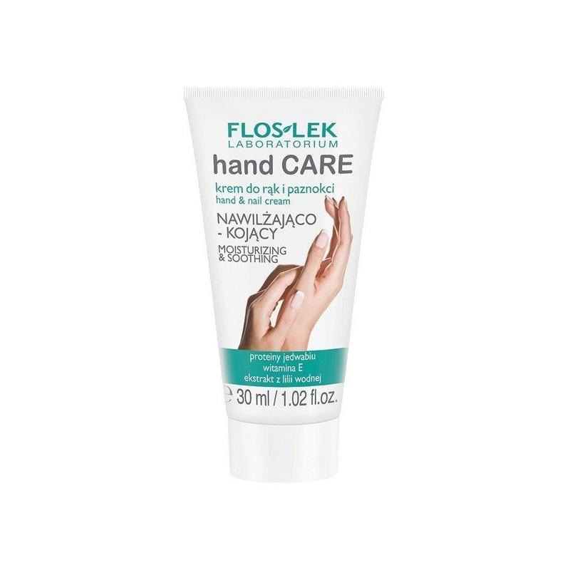 Hand Care krem do rąk i paznokci nawilżająco-kojący z proteinami jedwabiu i witaminą E 30ml Hand Care krem do rąk i paznokci nawilżająco-kojący z proteinami jedwabiu i witaminą E 30ml