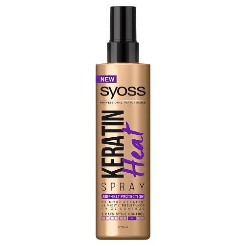 Keratin Heat Spray termoochrony spray do włosów 200ml