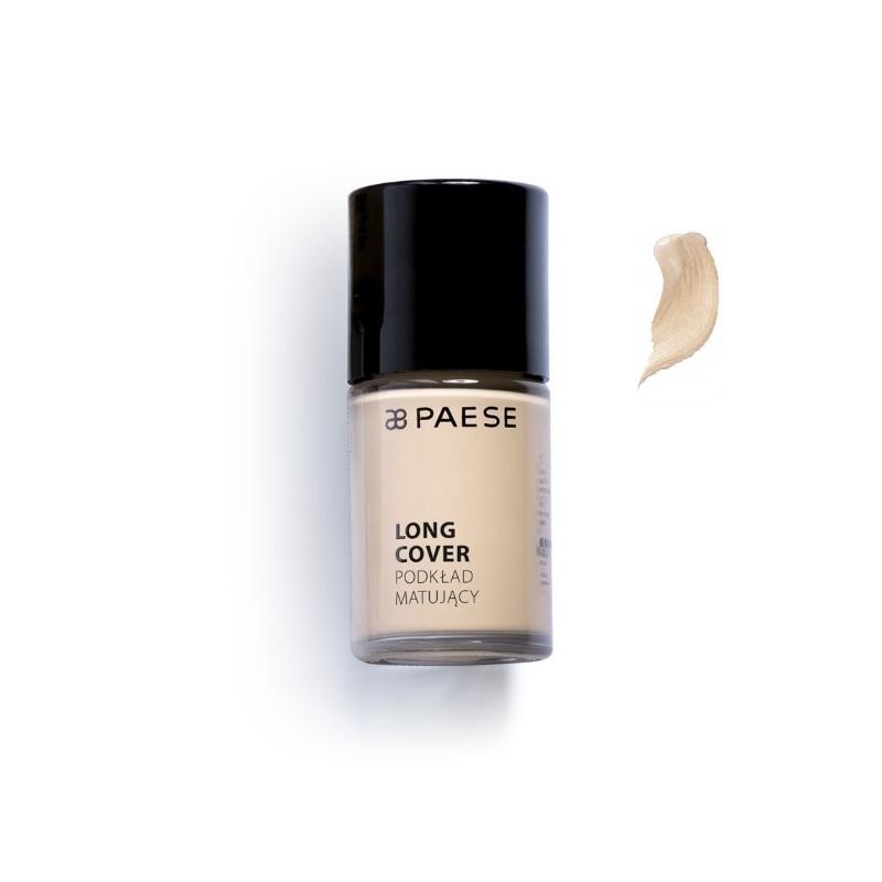 Long Cover Foundation podkład matujący do cery tłustej i mieszanej 3.5M Ciepły Beż 30ml Long Cover Foundation podkład matujący do cery tłustej i mieszanej 3.5M Ciepły Beż 30ml