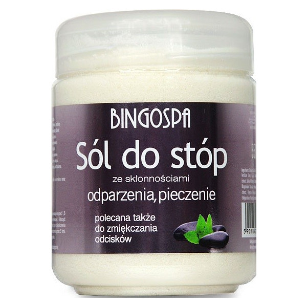 Sól do stóp ze skłonnościami do odparzenia i pieczenie 550g