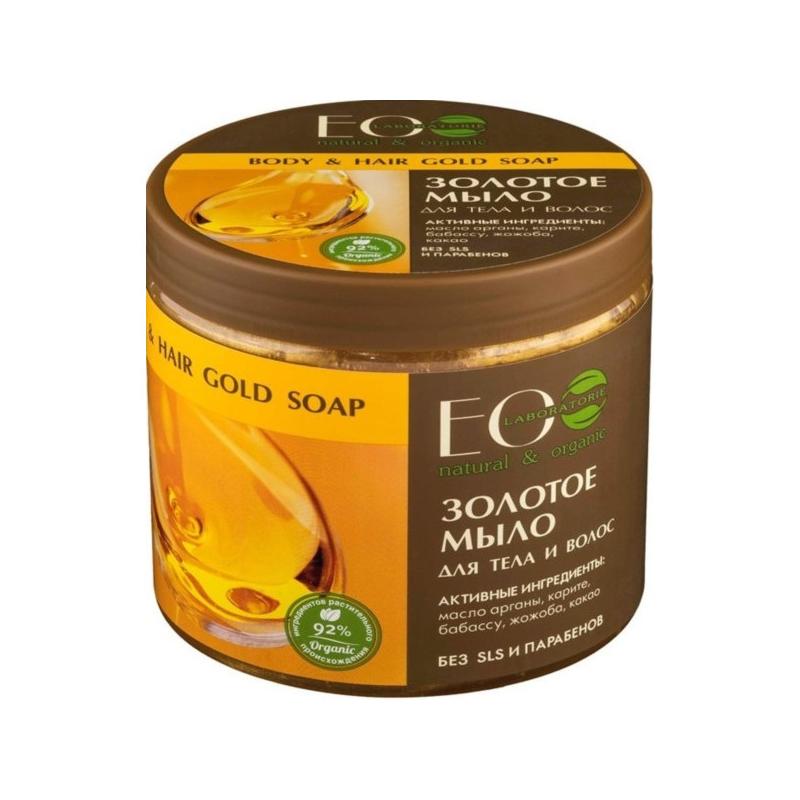 Body & Hair Gold Soap złote mydło do ciała i włosów 450ml Body & Hair Gold Soap złote mydło do ciała i włosów 450ml