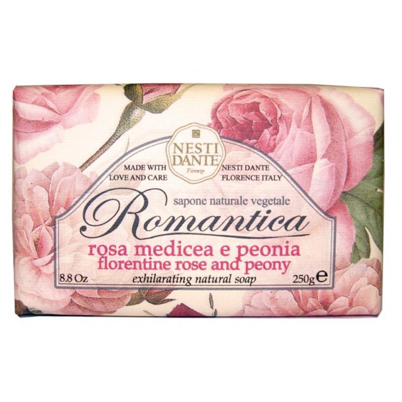 Romantica mydło toaletowe Róża & Peonia 250g