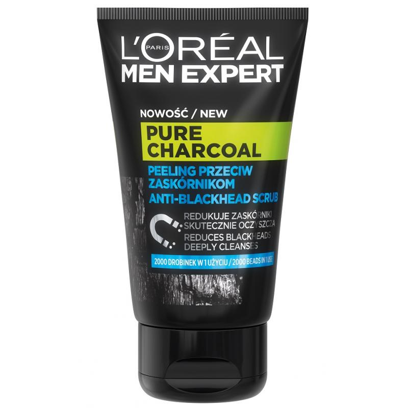 Men Expert Pure Charcoal peeling do twarzy przeciw zaskórnikom 100ml