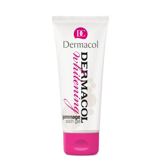 Dermacol Whitening Gommage Wash Gel oczyszczający żel do twarzy przeciw przebarwieniom skóry 100 ml
