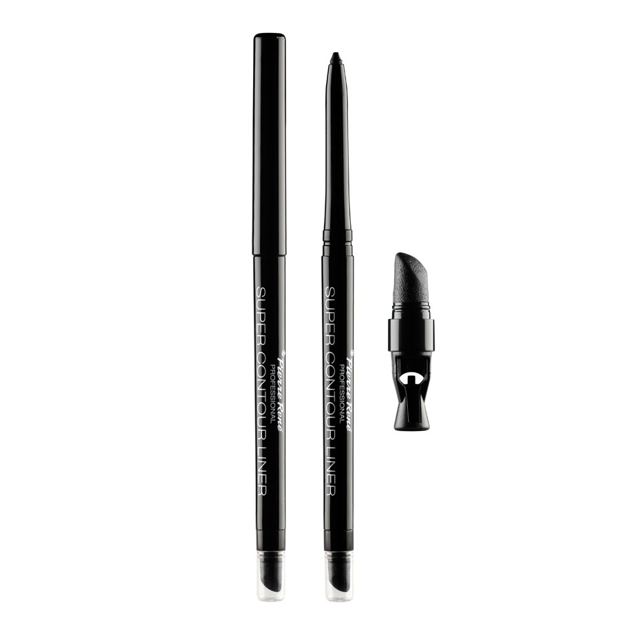 Super Contour Liner wodoodporna kredka do oczu Black 0.35g