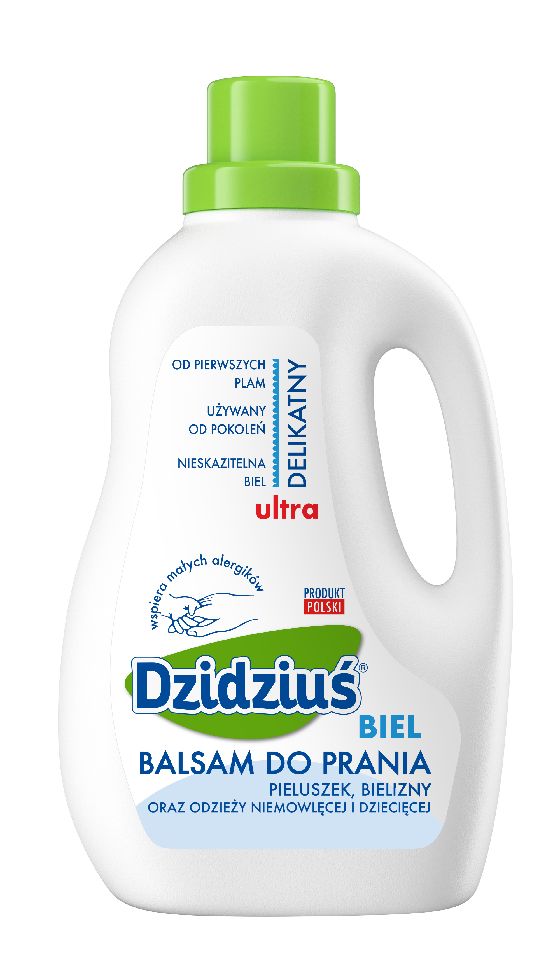 Ultra delikatny balsam do prania bielizny niemowlęcej i dziecięcej Biel 1500ml