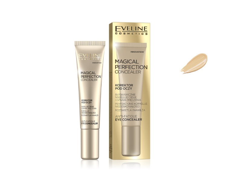 Eveline Cosmetics Magical Perfection korektor na cienie pod oczami odcień 01 Light 15 ml