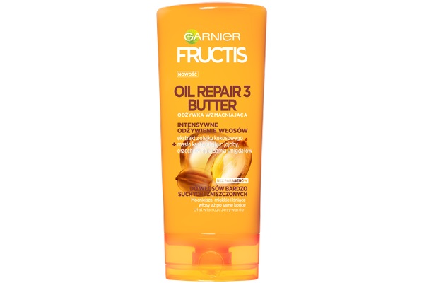 Fructis Oil Repair 3 Butter odżywka wzmacniająca do włosów bardzo suchych i zniszczonych 200 ml