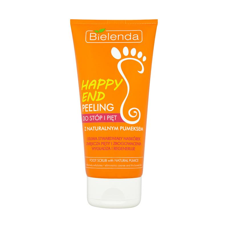 Happy End peeling do stóp i pięt z naturalnym pumeksem 125g Happy End peeling do stóp i pięt z naturalnym pumeksem 125g