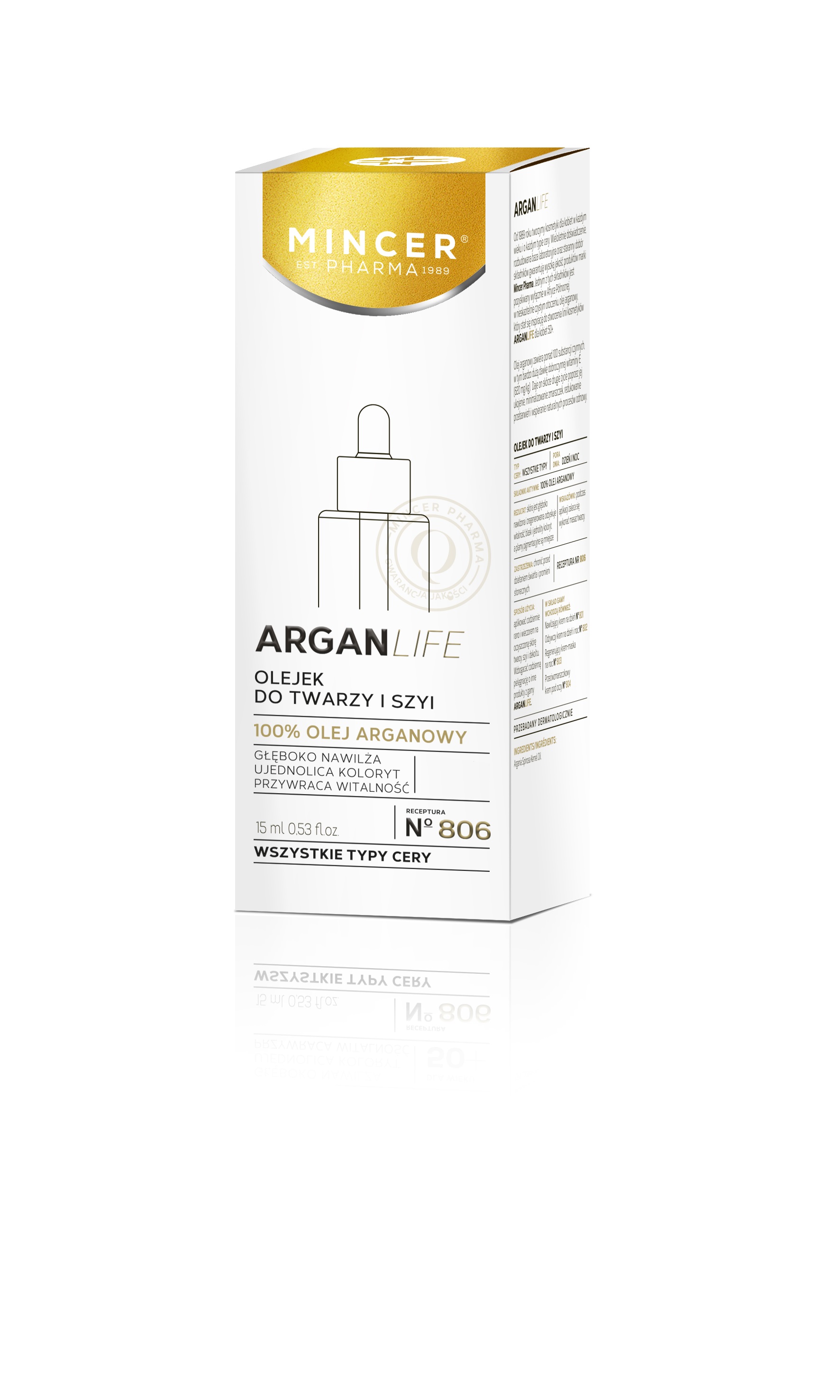 ArganLife 100% olej arganowy 15ml