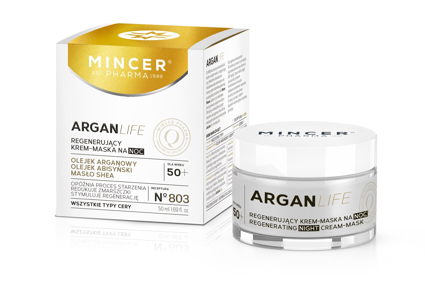 ArganLife krem do twarzy na noc 50ml