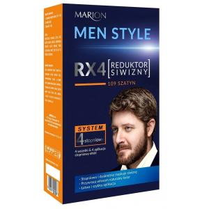 Men Style RX4 4 stopniowy reduktor siwizny 109 Szatyn 4x15ml