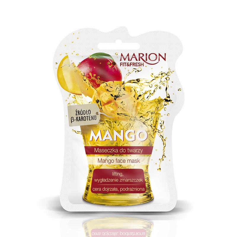 Fit&Fresh Face Mask maseczka do twarzy lifting i wygładzenie zmarszczek Mango 7.5ml