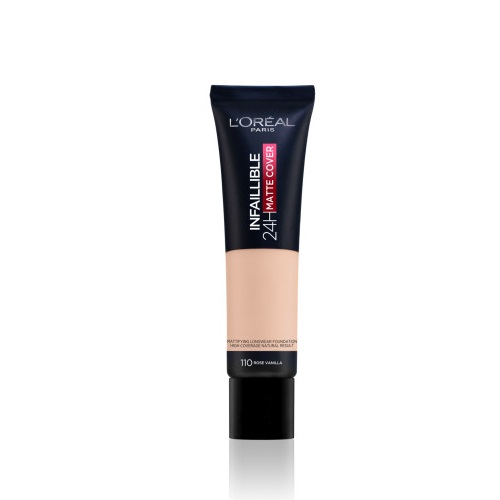 Infallible 24H Matte Cover Foundation długotrwały podkład matujący 110 Rose Vanilla 30ml