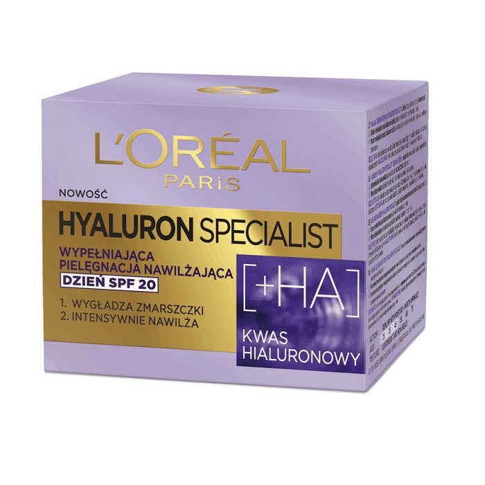 L’Oréal Paris Hyaluron Specialist wypełniający krem nawilżający SPF 20 50 ml