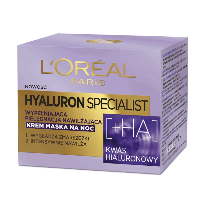 L’Oréal Paris Hyaluron Specialist krem wypełniający na noc 50 ml